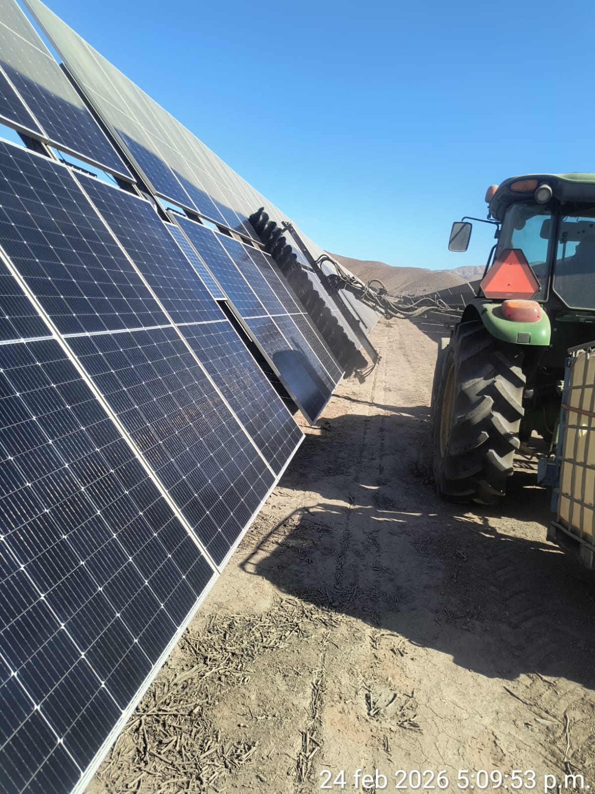 Lavado de Plantas Solares